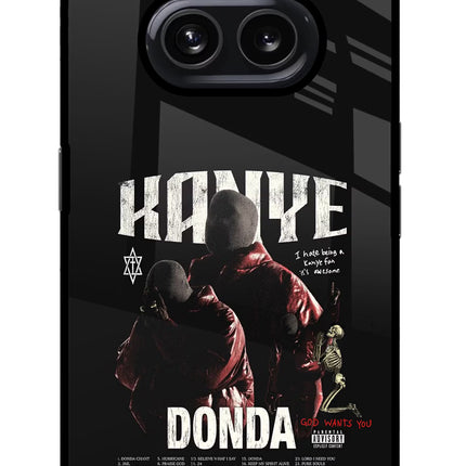 Donda Kanye West Nothing Phone 2A Glass Case
