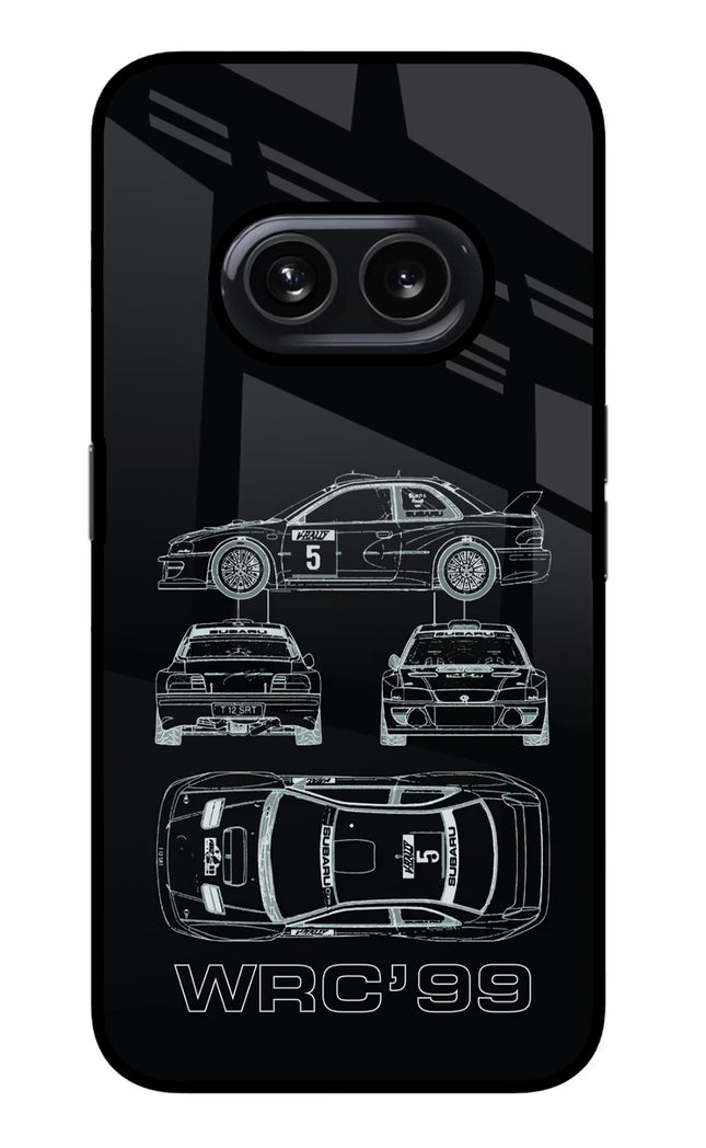 WRC'99 Nothing Phone 2A Glass Case