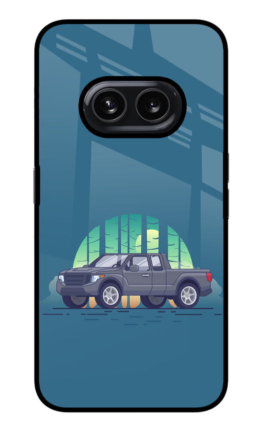 Retro Garage Vibe Nothing Phone 2A Glass Case