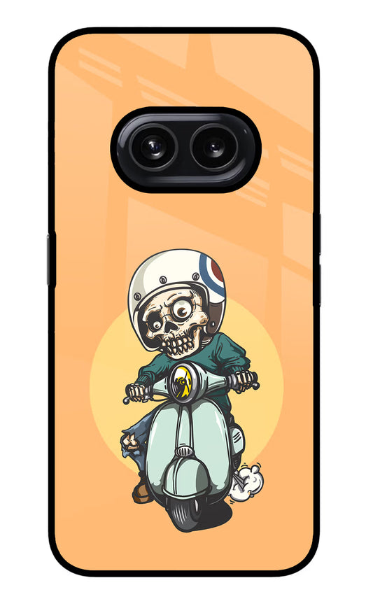 Undead Biker Nothing Phone 2A Glass Case
