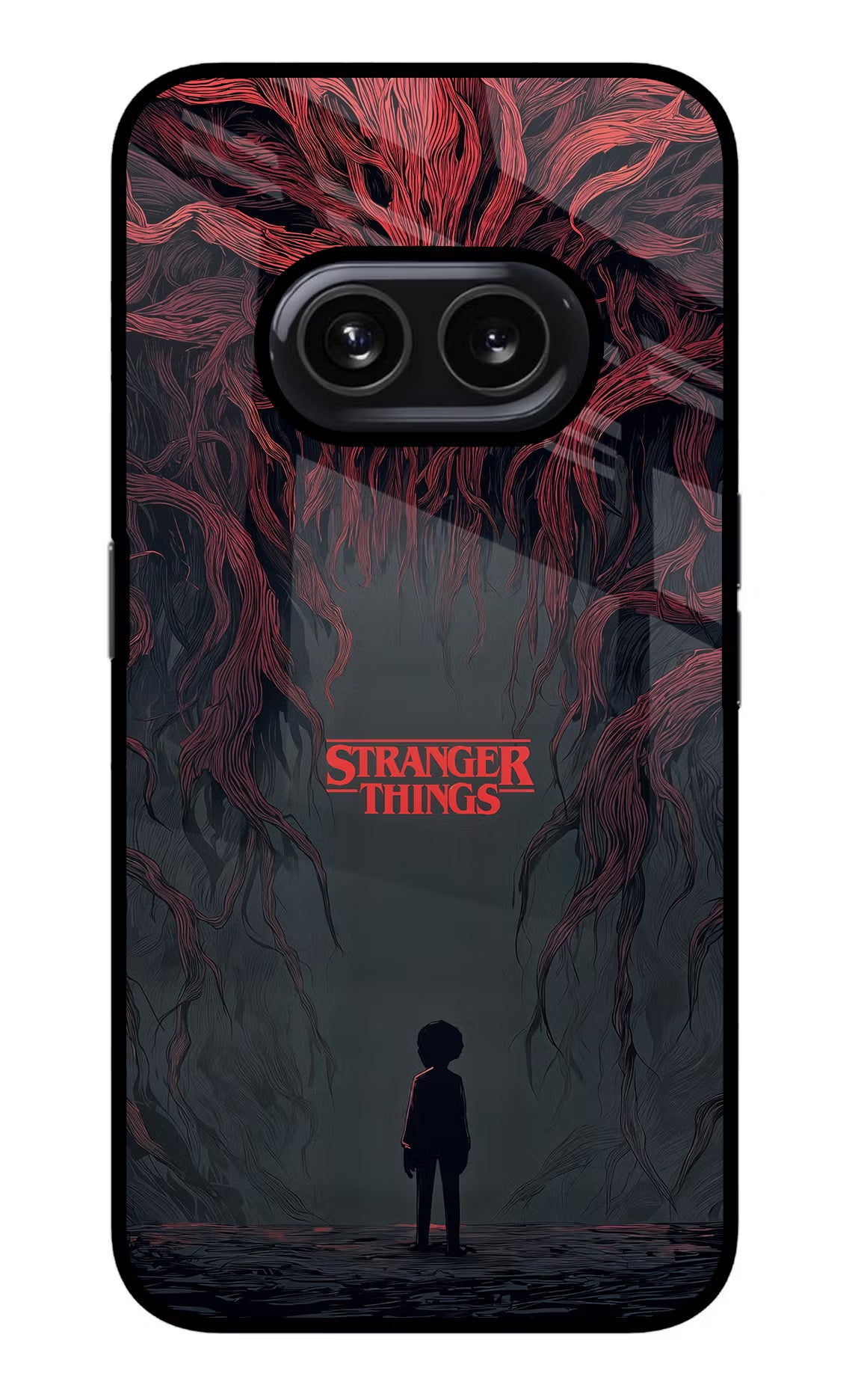 Ordinary Things Dark Side Nothing Phone 2A Glass Case Back Cover by Casekaro