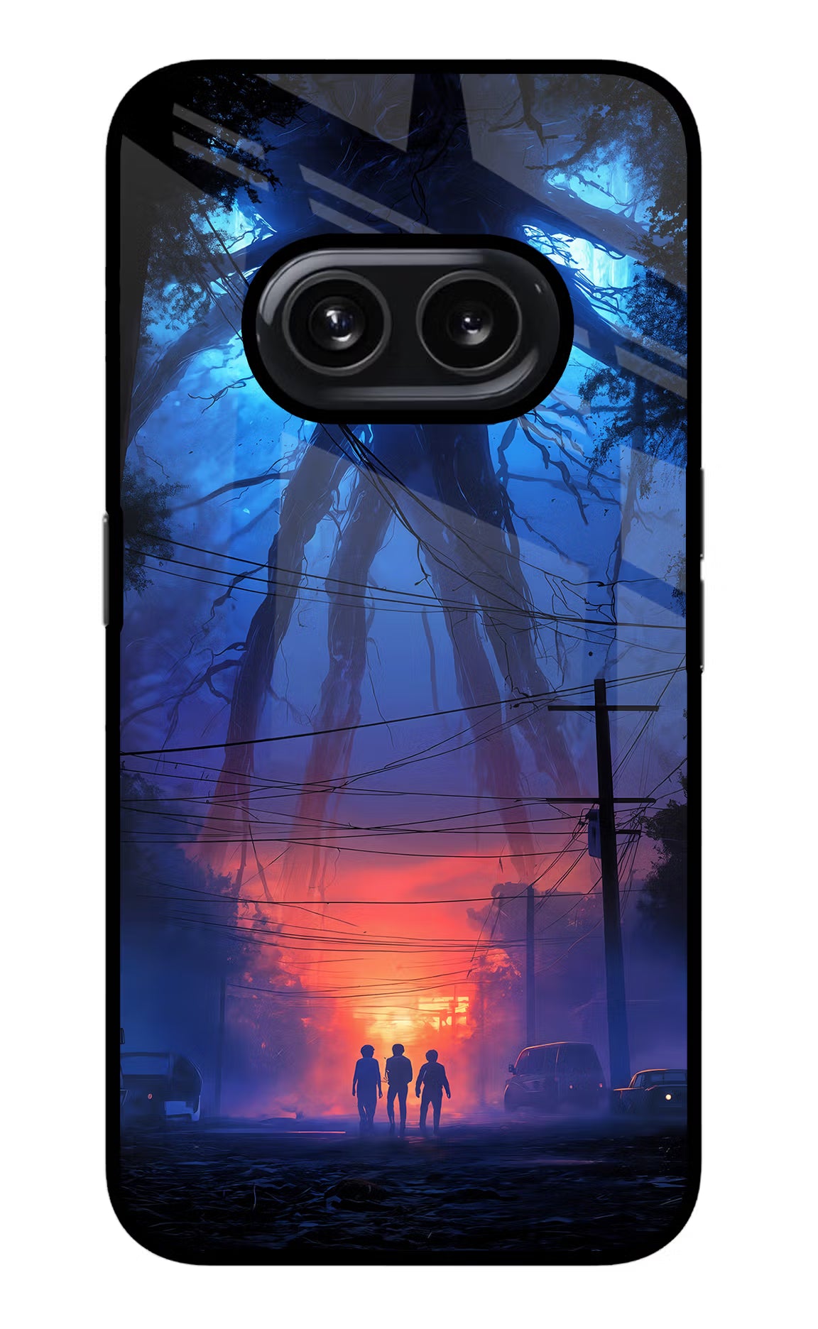 Ordinary Things Shadow Nothing Phone 2A Glass Case Back Cover by Casekaro