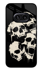 Dead Stack Nothing Phone 2A Glass Case Back Cover by Casekaro