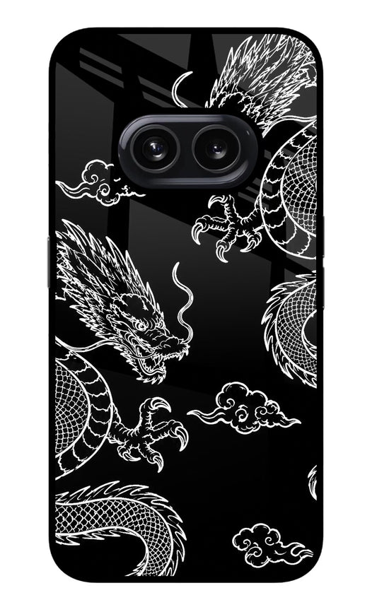 Twin Dragons Nothing Phone 2A Glass Case