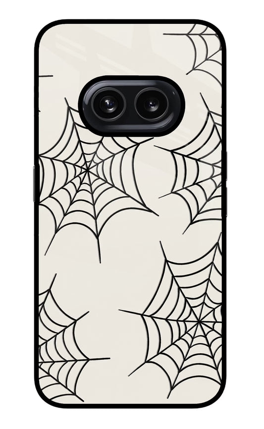 Spider Web Nothing Phone 2A Glass Case