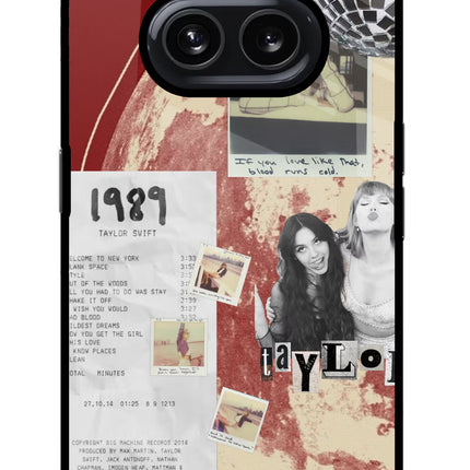 Taylor Swift Nothing Phone 2A Glass Case Back Cover by Casekaro