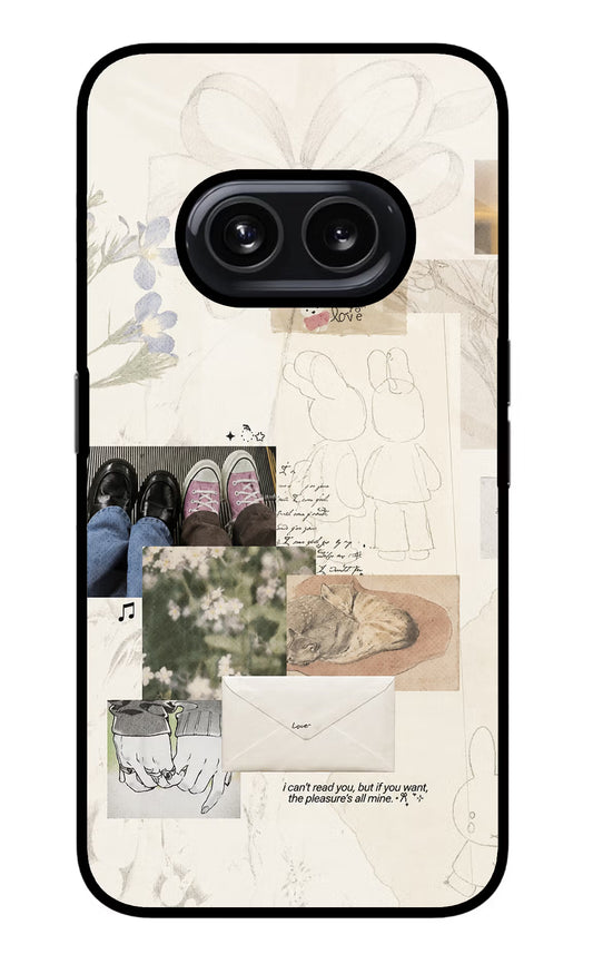 Soft Aesthetic Nothing Phone 2A Glass Case