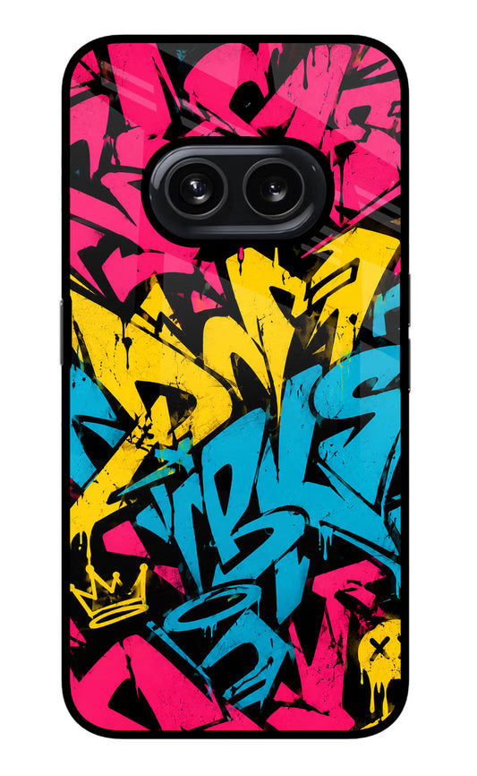Graffiti Vibe Nothing Phone 2A Glass Case