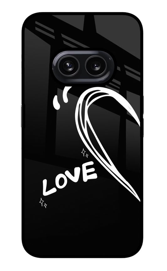 Love Line Nothing Phone 2A Glass Case