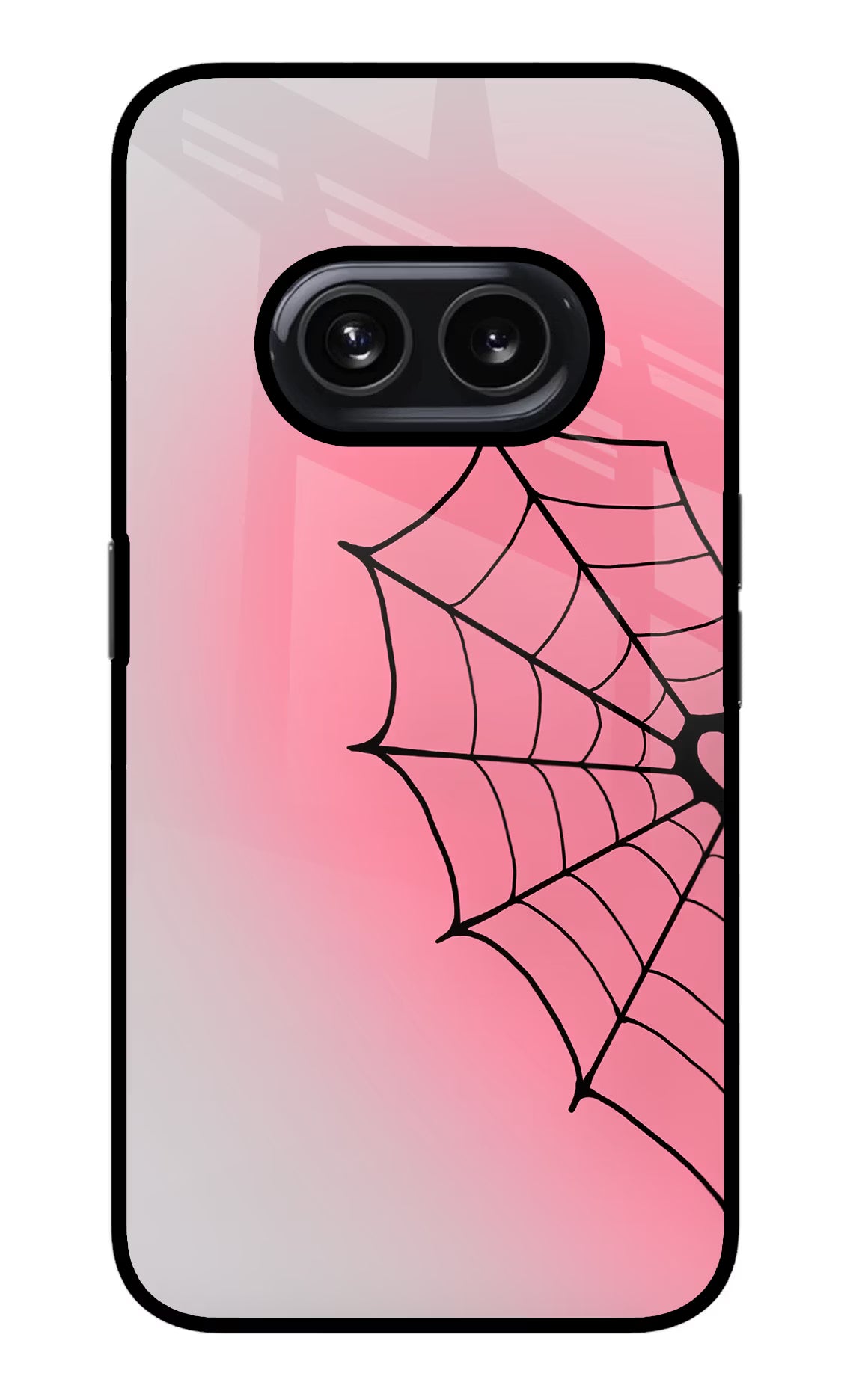 Pink Web Nothing Phone 2A Glass Case