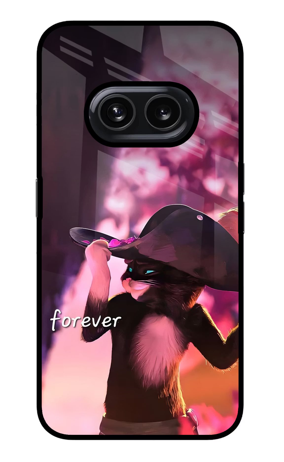 Forever Cat Nothing Phone 2A Glass Case