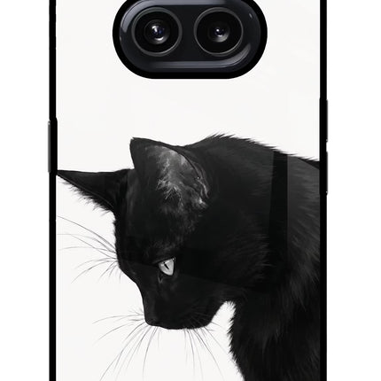 Shadow Gaze Nothing Phone 2A Glass Case Back Cover by Casekaro