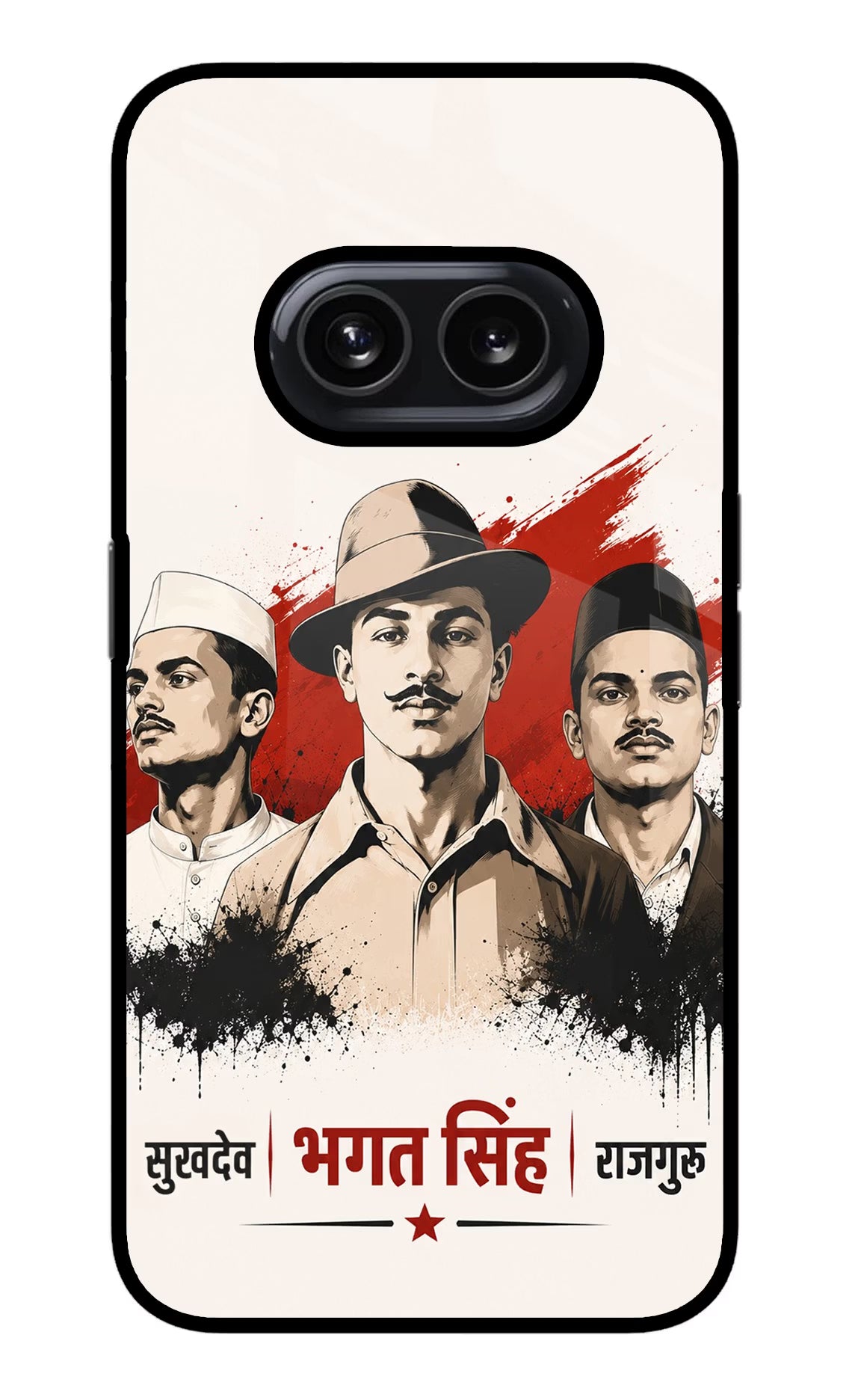 Sardar Patel Iron Will Nothing Phone 2A Glass Case