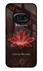 Bloom Nothing Phone 2A Glass Case Back Cover by Casekaro