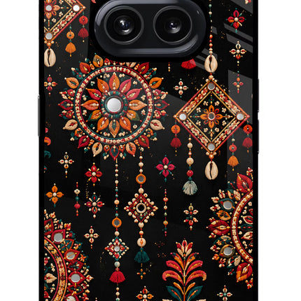 Boho Noir Nothing Phone 2A Glass Case