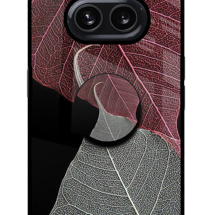 Leaf Pattern Nothing Phone 2A Pop Case by Casekaro