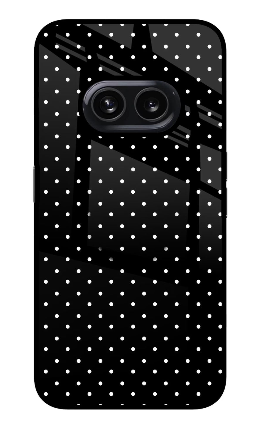 White Dots Nothing Phone 2A Pop Case, Metal case