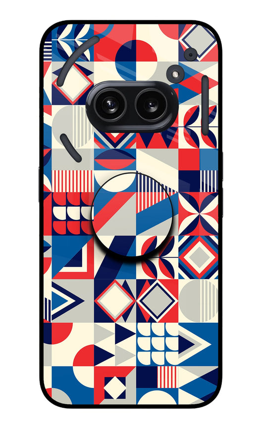 Colorful Pattern Nothing Phone 2A Glass Case