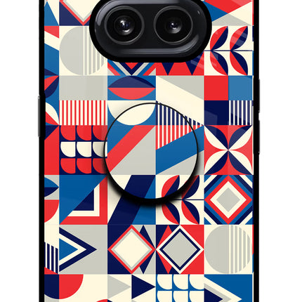 Colorful Pattern Nothing Phone 2A Pop Case by Casekaro