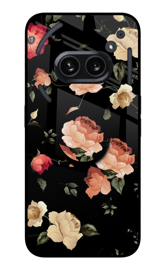 Flowers Nothing Phone 2A Glass Case