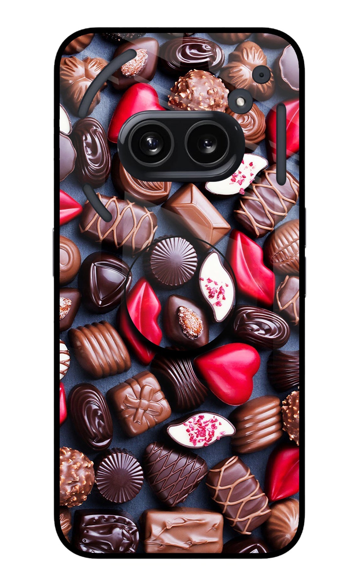 Chocolates Nothing Phone 2A Glass Case