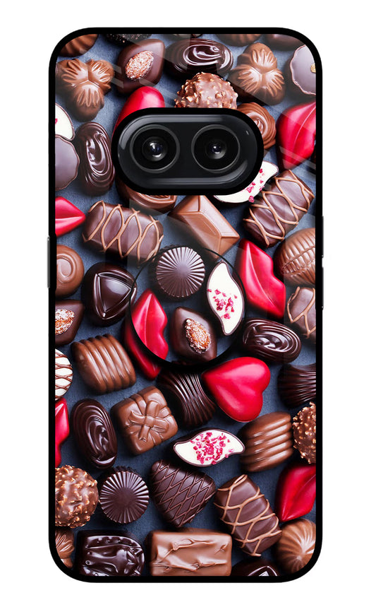 Chocolates Nothing Phone 2A Glass Case