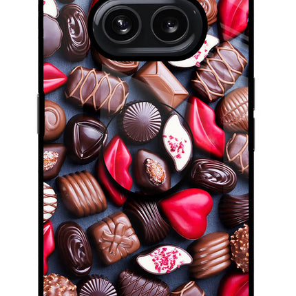 Chocolates Nothing Phone 2A Pop Case by Casekaro