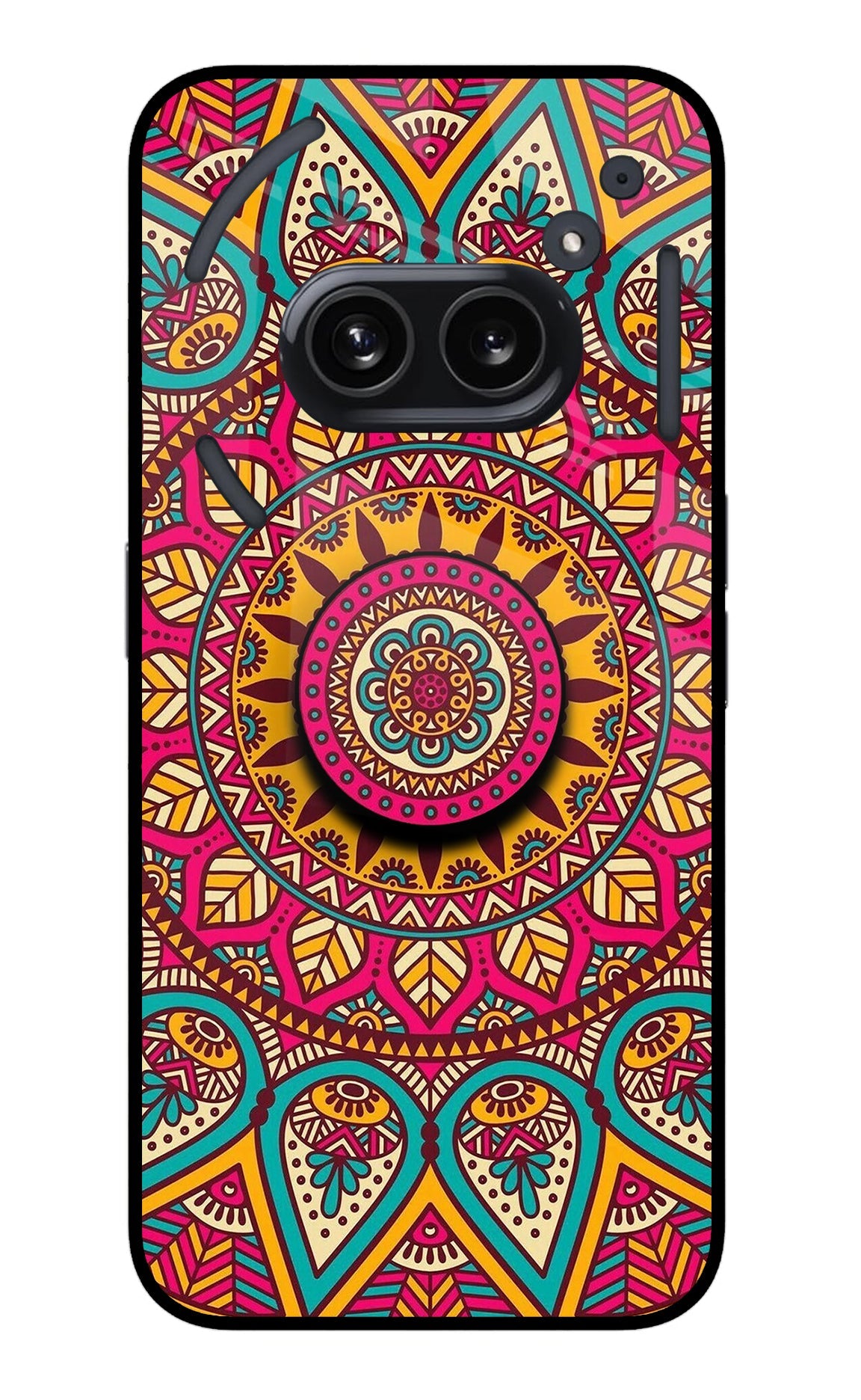 Mandala Nothing Phone 2A Glass Case