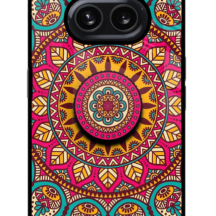 Mandala Nothing Phone 2A Glass Case