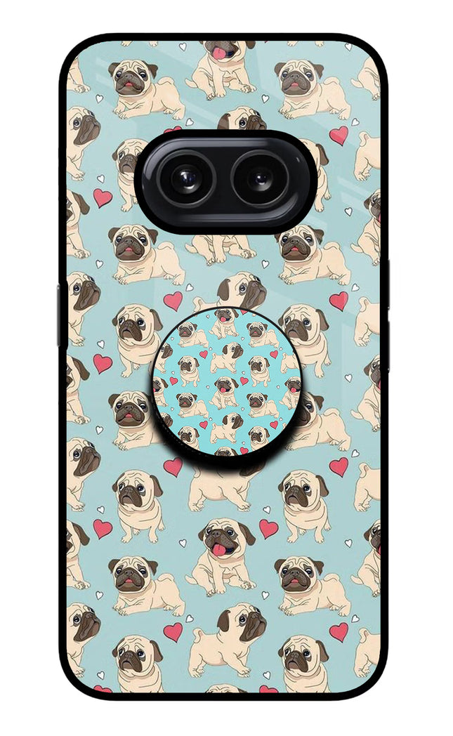 Pug Dog Nothing Phone 2A Glass Case