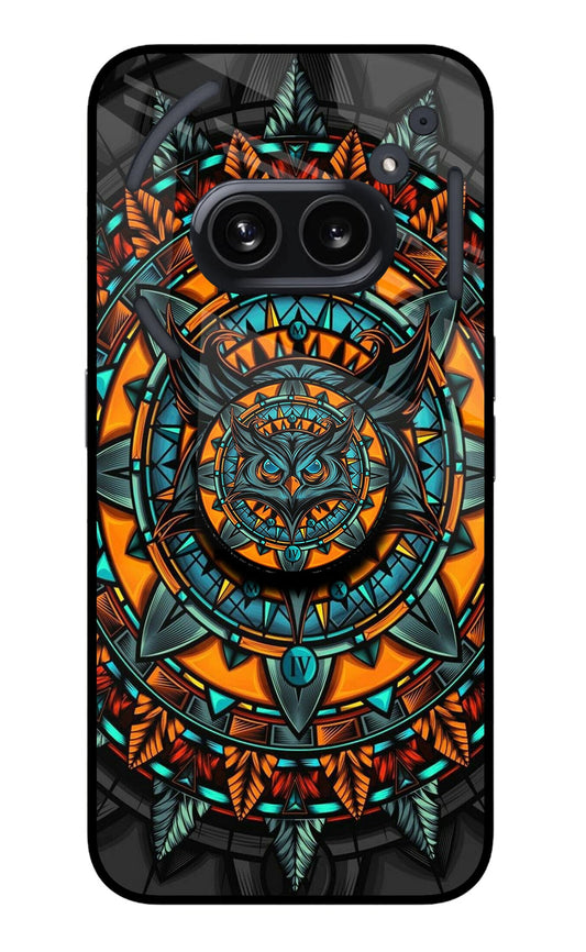Angry Owl Nothing Phone 2A Glass Case