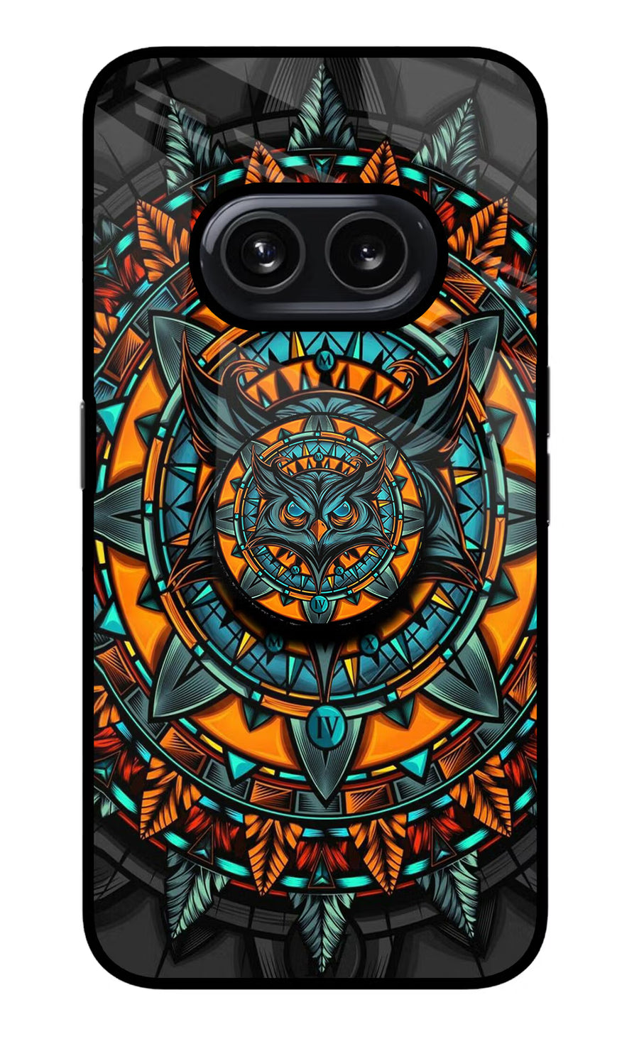 Angry Owl Nothing Phone 2A Pop Case, Metal case