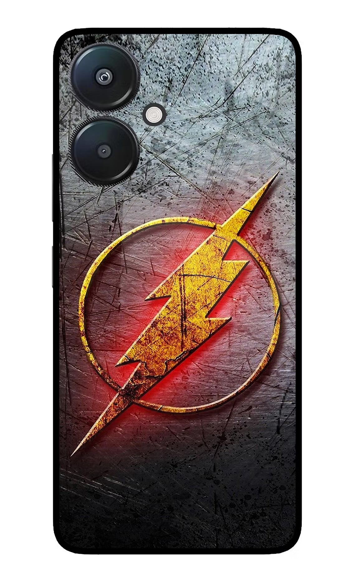 Flash Redmi 13C 5G Glass Case Back Cover by Casekaro