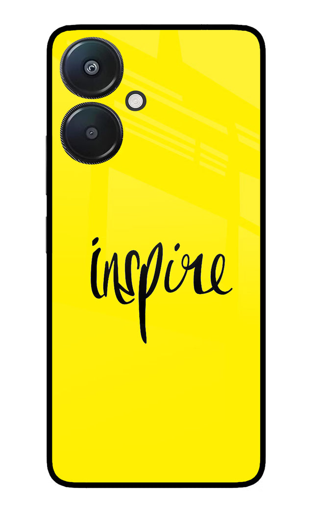 Inspire Redmi 13C 5G Glass Case