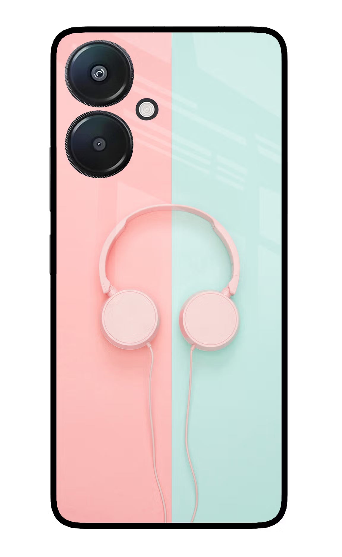 Music Lover Redmi 13C 5G Glass Case Back Cover by Casekaro