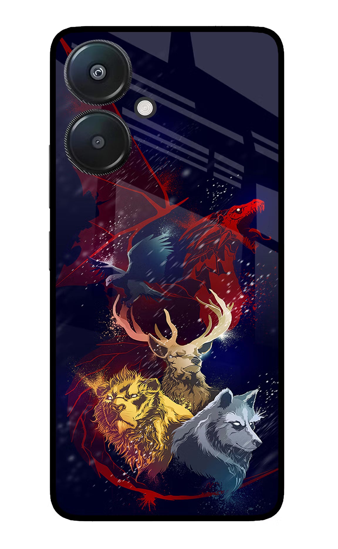 Game Of Thrones Redmi 13C 5G Glass Case
