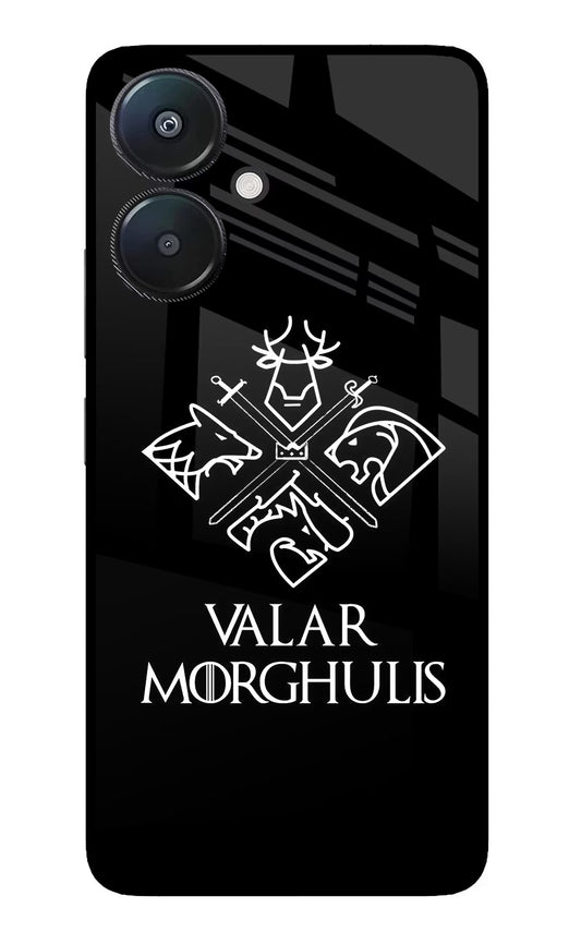 Valar Morghulis | Game Of Thrones Redmi 13C 5G Glass Case