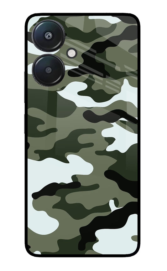Camouflage Redmi 13C 5G Glass Case