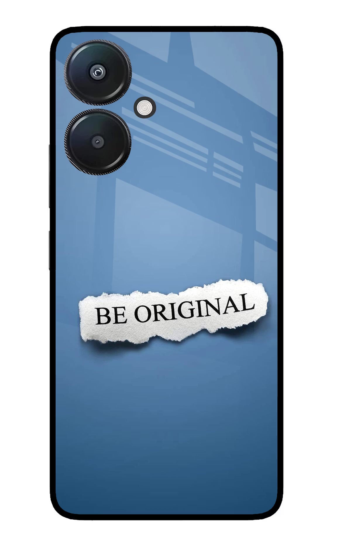 Be Original Redmi 13C 5G Glass Case Back Cover by Casekaro