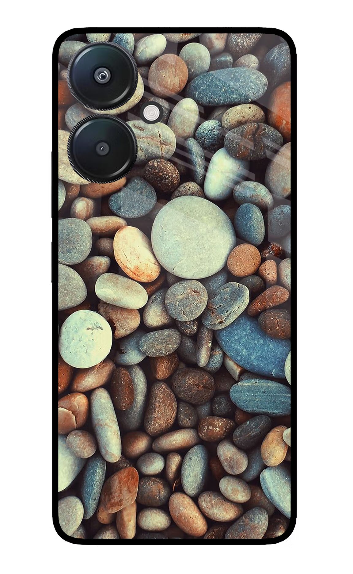 Pebble Redmi 13C 5G Glass Case Back Cover by Casekaro
