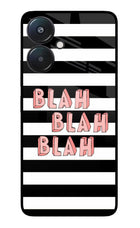 Blah Blah Blah Redmi 13C 5G Glass Case