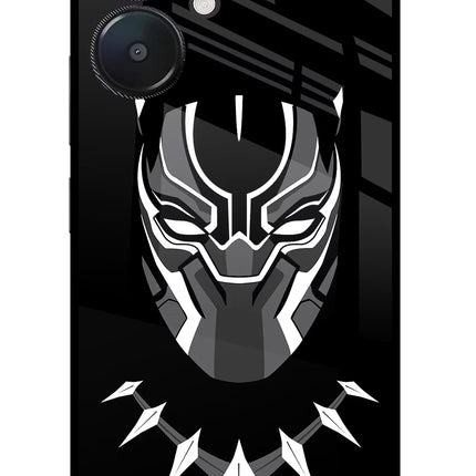 Black Panther Redmi 13C 5G Glass Case