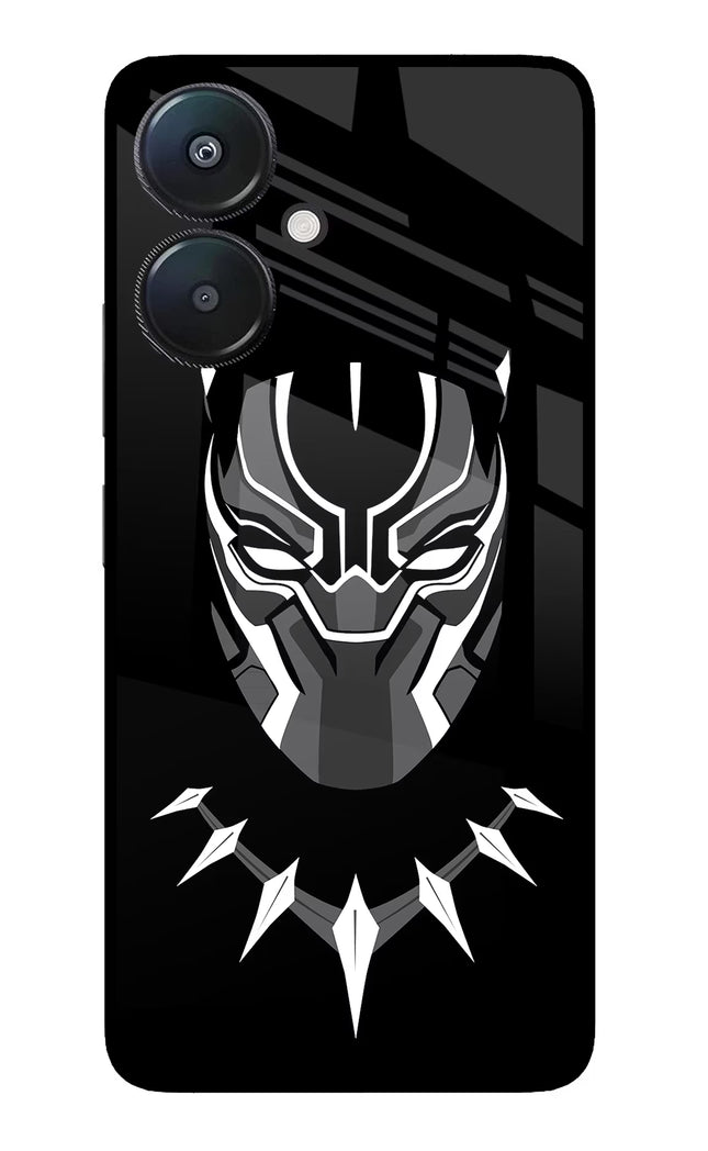 Black Panther Redmi 13C 5G Glass Case