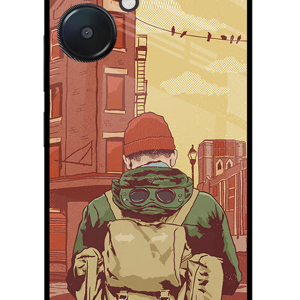 Adventurous Redmi 13C 5G Glass Case