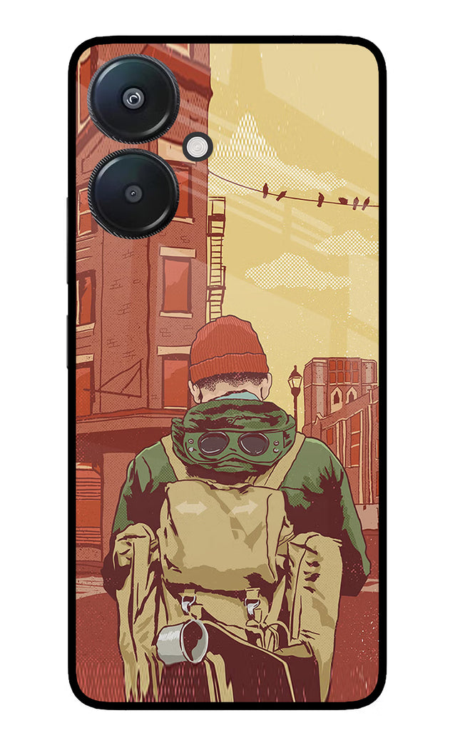 Adventurous Redmi 13C 5G Glass Case