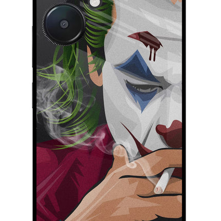 Joker Smoking Redmi 13C 5G Glass Case