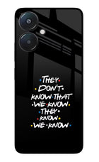 FRIENDS Dialogue Redmi 13C 5G Glass Case