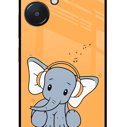 High On Music Redmi 13C 5G Glass Case