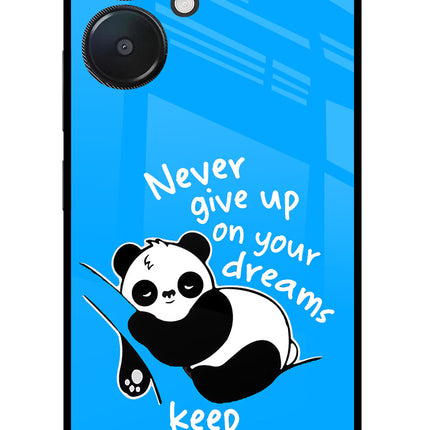 Keep Sleeping Redmi 13C 5G Glass Case