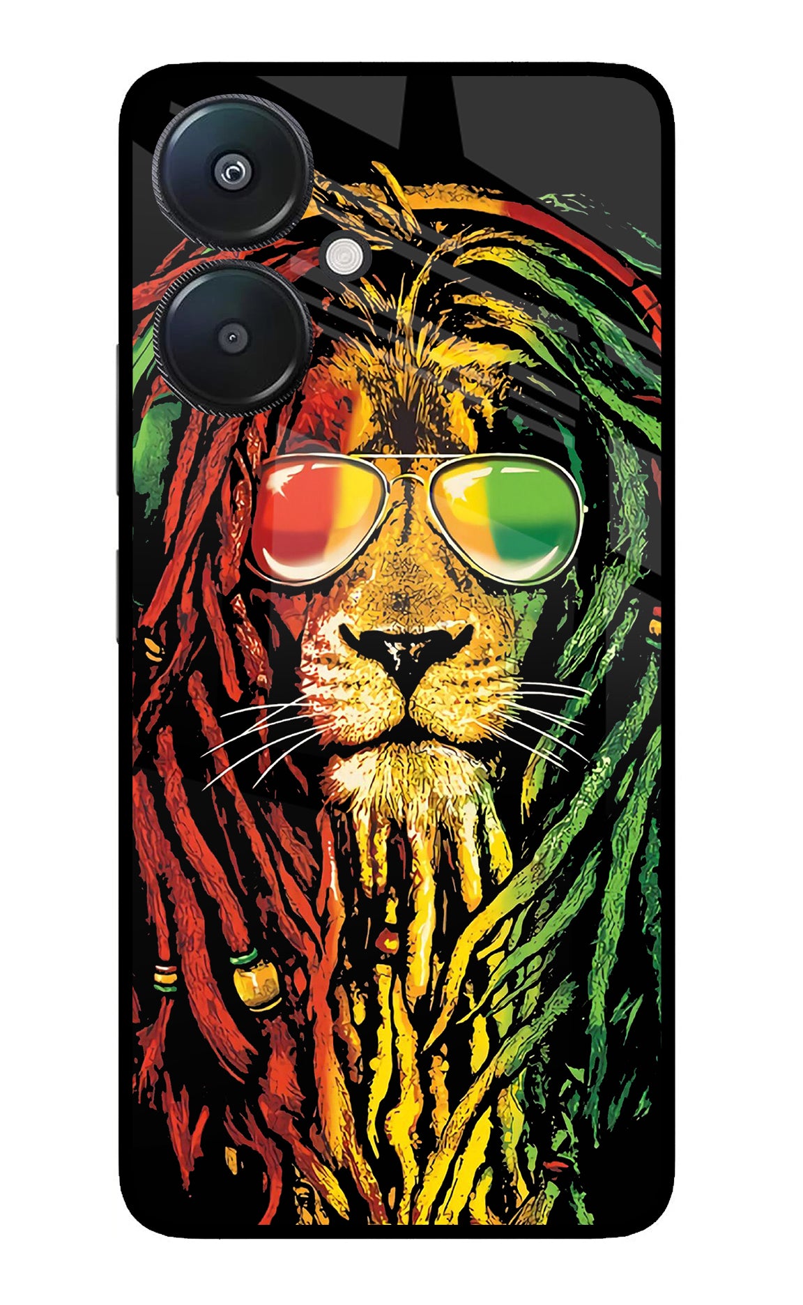 Rasta Lion Redmi 13C 5G Back Cover